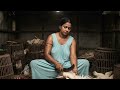 Strong Bengali Butcher Woman Slaughtering A Chicken At Her Chicken Shop