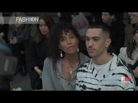 BURBERRY Red Carpet | Front Row Fall 2020 London - Fashion Channel