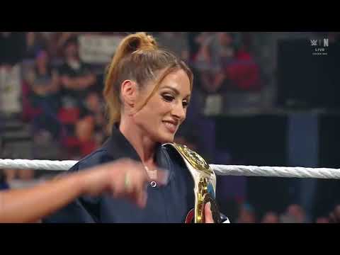 Bayley Confronts Becky  Lynch - WWE Raw 06/16/2025