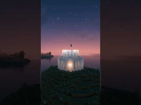 CraftedGaming Shorts - Insane Lighthouse Design Minecraft Tower Build Challenge🤯😱