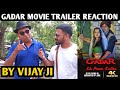 Gadar Movie Trailer Reaction | By Vijay Ji | Sunny Deol | Ameesha Patel | Re-Release 9th June