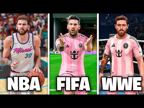 Scoring With Messi In Every Sport