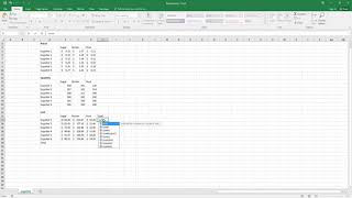 Excel 2016: How to Calculate Cost from Price and Quantity. [HD]