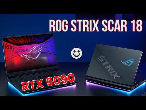 ASUS ROG Strix SCAR 18! The most powerful 18-inch gaming laptop of 2025!