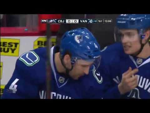 NHL  Mar.26/2013   Columbus Blue Jackets - Vancouver Canucks