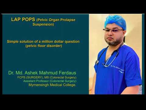 Laparoscopic POPS STARR procedure