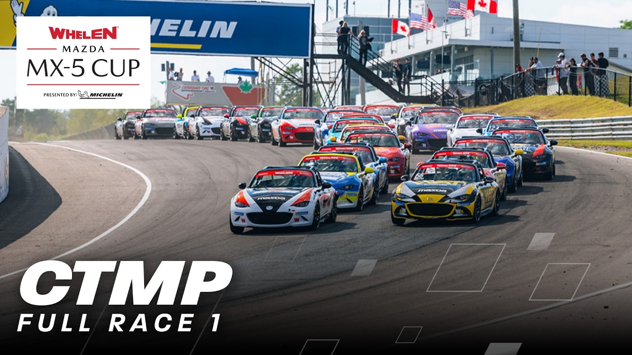 2026 IMSA Whelen Mazda MX-5 Cup at Canadian Tire Motorsport Park | Race 1 | Bowmanville, ON