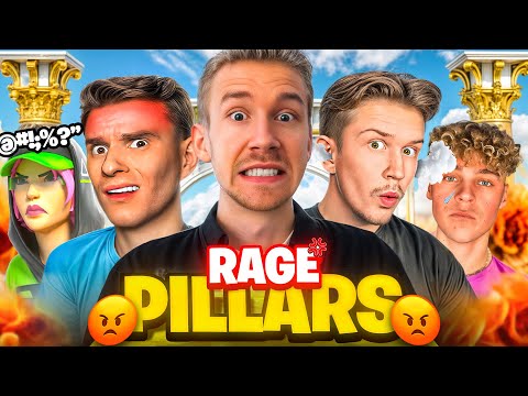 FORTNITE PILLARS MIT YOUTUBERN ESKALIERT 🤬 (es ist eskaliert...)