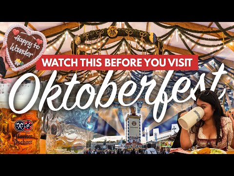 MÜNCHEN OKTOBERFEST-GUIDE FÜR ERSTMALS-BESUCHER | 50 Oktoberfest-Tipps & Must-Knows (+ Was man NI...
