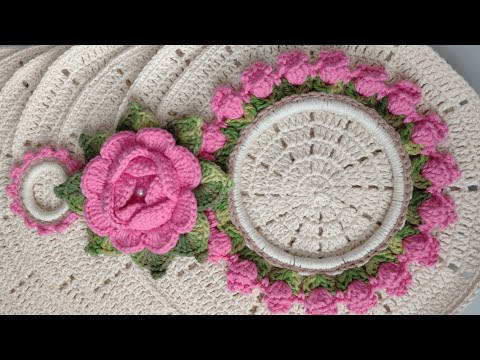 porta pano de prato tulipa 🌷