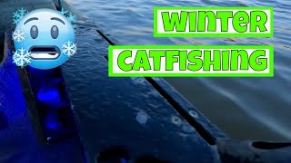 Winter Catfishing Takes Grit