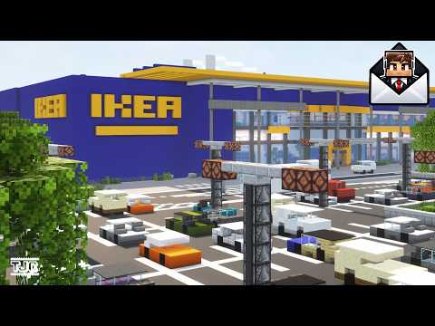 A REDSTONE IKEA in Minecraft (works just like the real thing) 📪