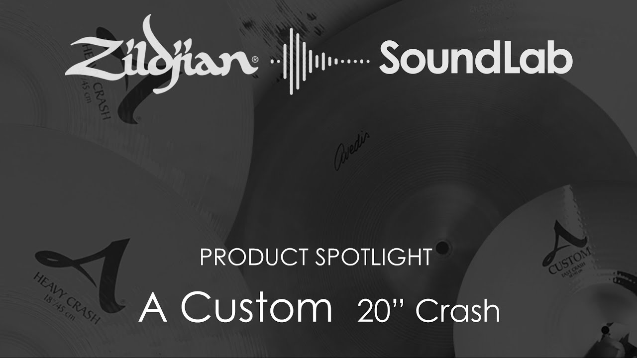 Zildjian A Custom 20" Crash Cymbal
