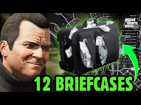 ALL GTA 5 MONEY CASES / BRIEFCASES - ALL LOCATIONS
