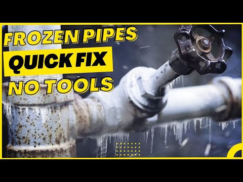 How To Thaw Frozen Water Pipes In Your Home??Super Easy Tricks