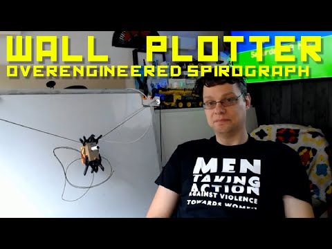 Over Engineered Spirograph Machine - Wall Plotter Continued