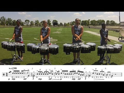 2017 Blue Stars Tenors - LEARN THE MUSIC to "Star Crossed"