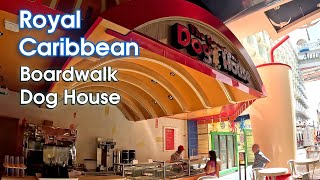 HOT DOGS at Royal Caribbean Dog House Café | Cruise Food