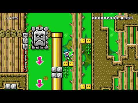 △ Yoshi's Treehouse △ by • ¬ • 🍄 Super Mario Maker 2 ✹Switch✹ #awd