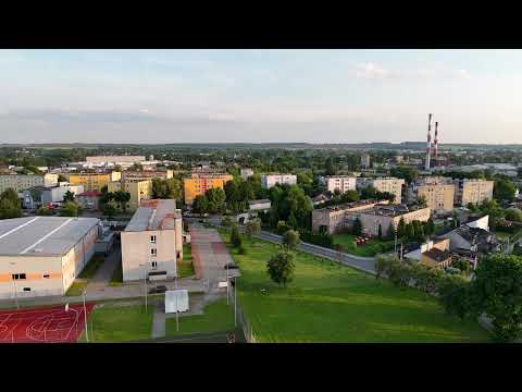 Myszków - test nowych filtrów na dronie.