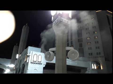 Fan With Water Fountains At Masjid Al Nabawi - Madinah