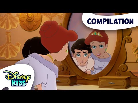 🧜‍♀️👩‍👧 The Spring of Princesses - Compilation: The best moments of Ariel and Melody!