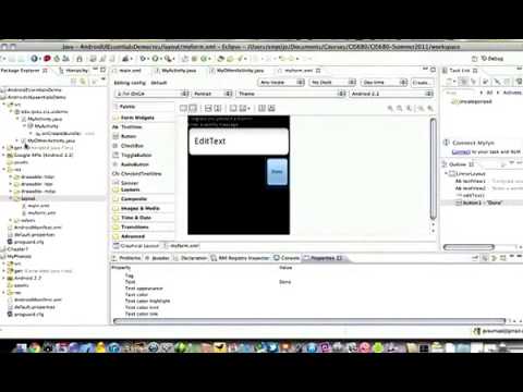 Android Tutorial User Interface Essentials