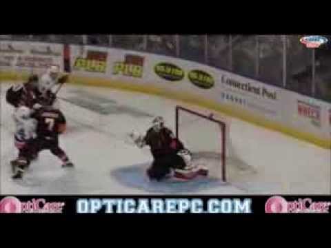 11-10-13 Adirondack Phantoms @ Bridgeport Sound Tigers Anders Lee 2 Goals