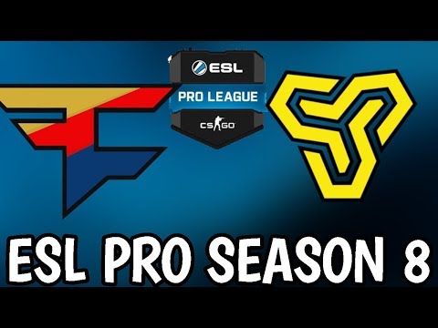 Faze vs Space Soldiers ESL Pro League Season 8 Highlights CSGO - Dust 2