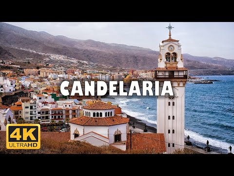 Candelaria,Tenerife, Spain 🇪🇸 | 4K Drone Footage