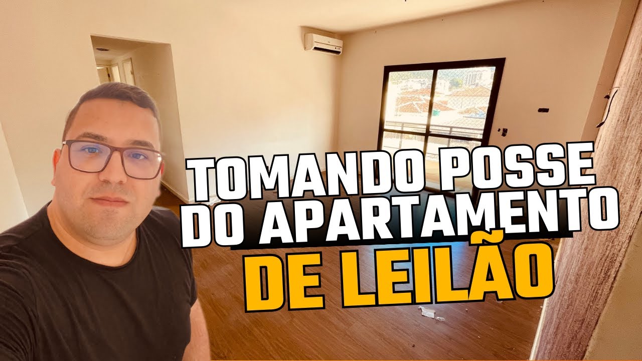 Tomei Posse do Apartamento que Arrematamos no LEILÃO.