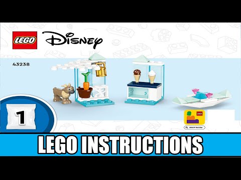 LEGO Instructions - Disney - 43238 - Elsa's Frozen Castle (Book 1)