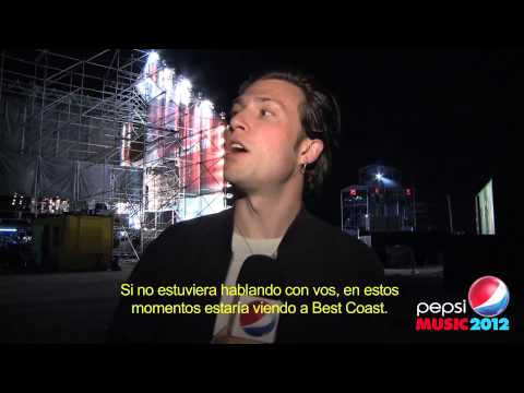 PEPSI MUSIC 2012 / 18 de Oct / Nota con The Maccabees