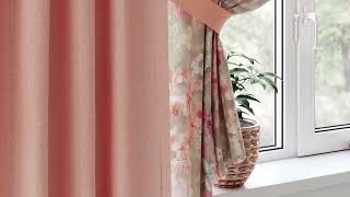 Комплект штор «Ланфикат (персиковый)» — видео о товаре