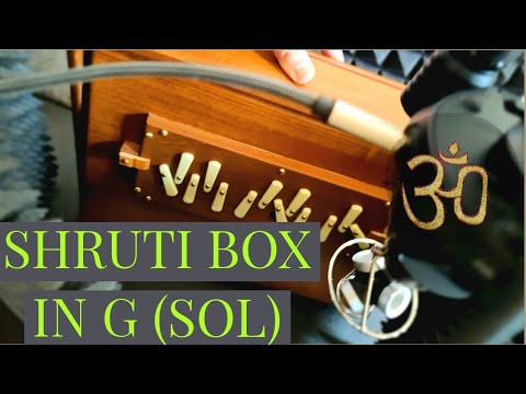 Shruti box drone meditation in G (bordone in Sol) SA-PA-sa