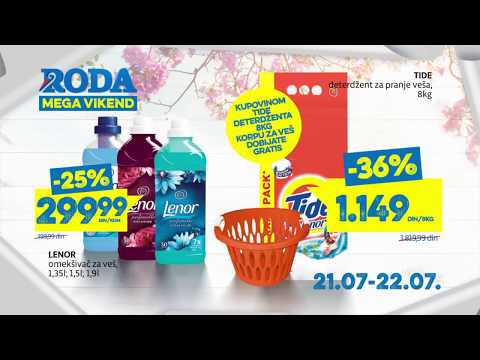 Roda | mega vikend 21 - 22.7.2018.