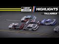 Chastain goes three-wide, triggers accident late at Talladega