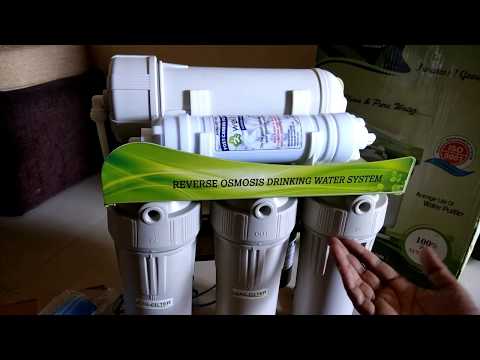 Overview about the commercial water filter