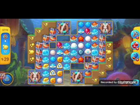 ♡ fishdom gameplay/ level 5770 / It is like the ads? / thank you ☆