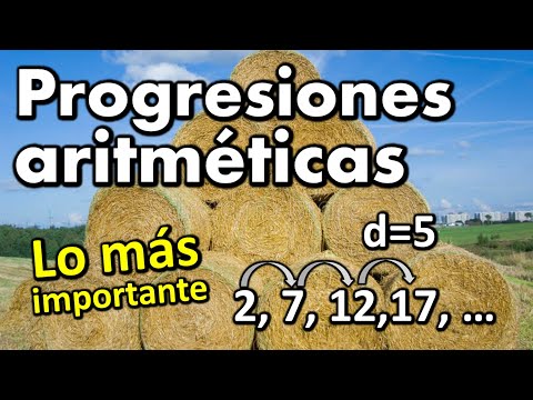 Progresiones aritméticas