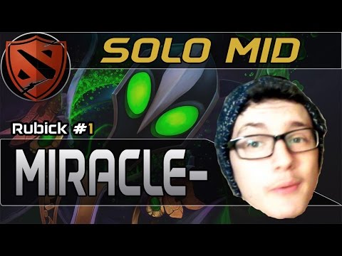 Dota 2 | Monkey Miracle - Rubick #1 | SOLO MID + 4v5 | Gameplay @TheDefense