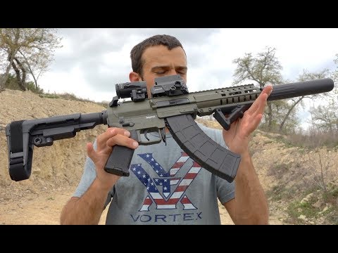 Suppressed CMMG MK47 Banshee Mutant