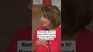In 2019, 🇺🇸 Nancy Pelosi called 🎶 Tony Bennett “a true American patriot.” RIP