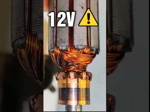 12v Big DC Motor Speed Upgrade with Armature Winding