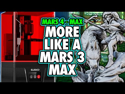 3D принтер ELEGOO MARS 4 Max 6К - фото 1 - id-p2132123215