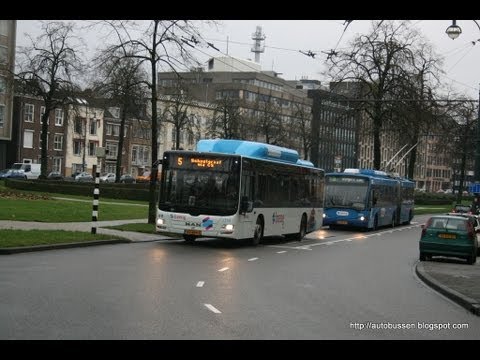 Breng autobussen en trolleybussen in Arnhem