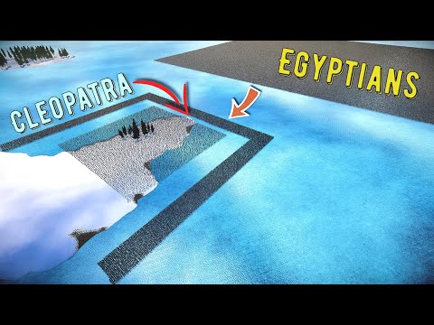 Can Roman Legion Protect Cleopatra From 450,000 Egyptian Spearmen - UEBS 2