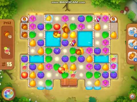 Gardenscapes level 3452