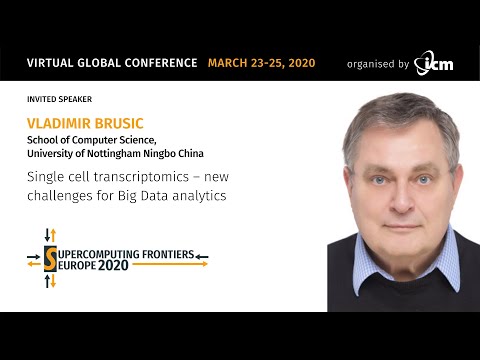 Vladimir Brusic | Single cell transcriptomics new challenges for Big Data analytics