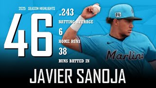 Javier Sanoja || 2025 Miami Marlins Highlights